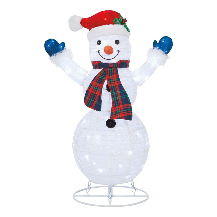 4Ft (1.2M) Snowman Family Set of 4 with 600 LED Lights