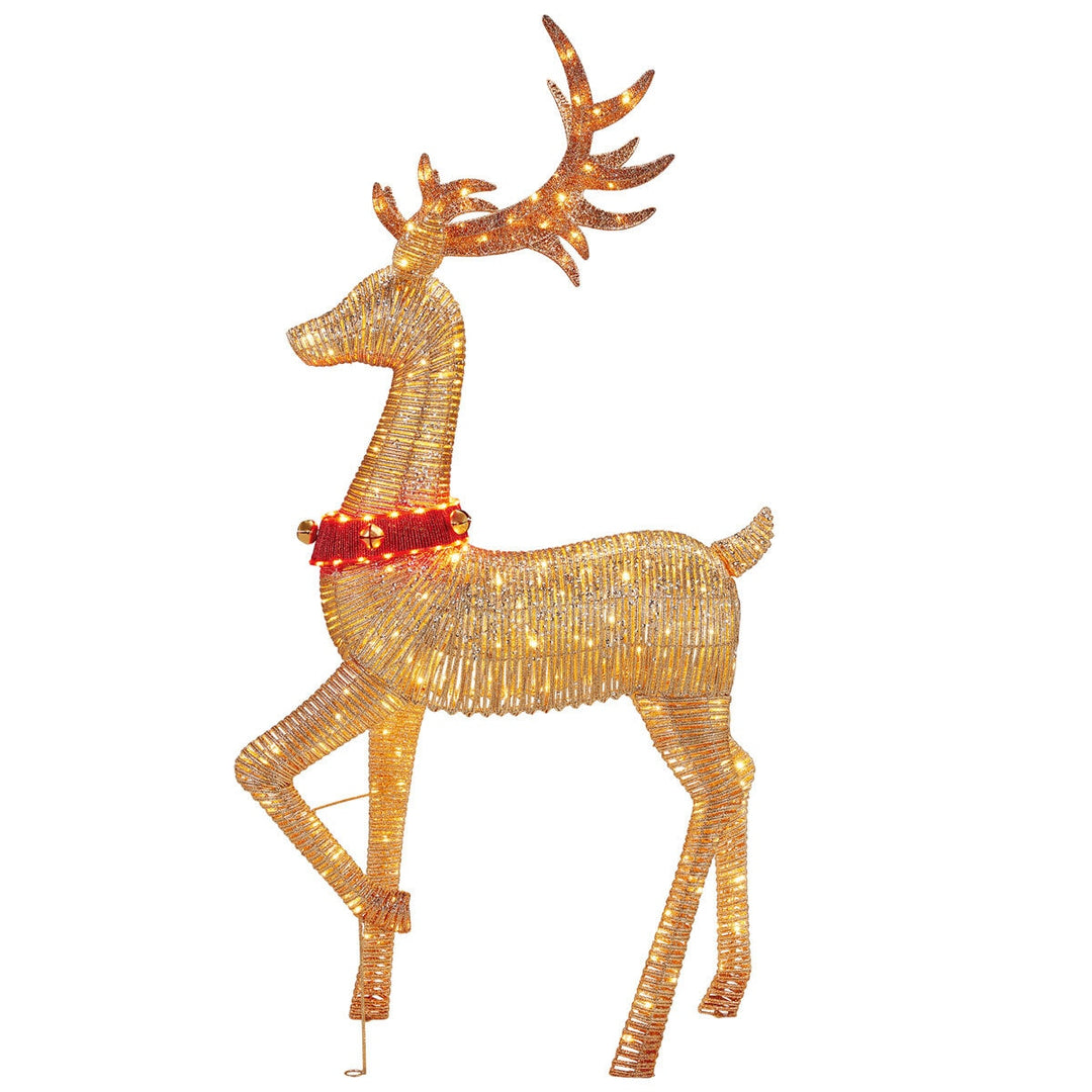 6Ft (1.8M) Reindeer Family Set of 3 with 729 LED Lights