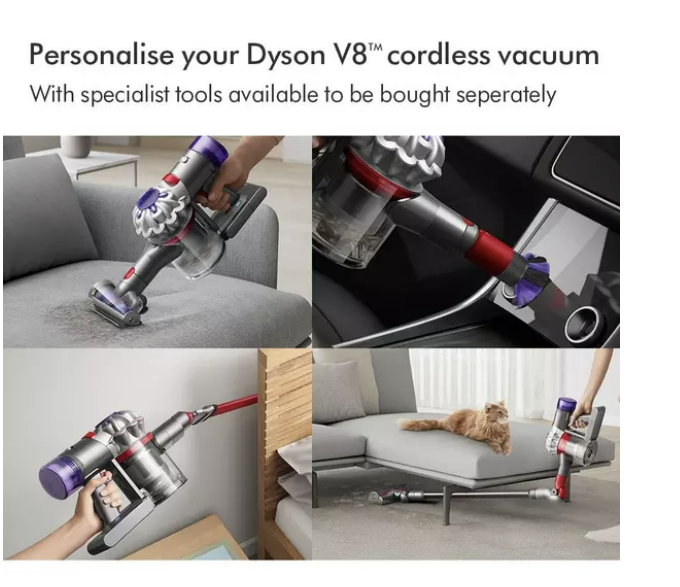 Dyson V8™ Stick Vacuum with Hair Screw Tool™