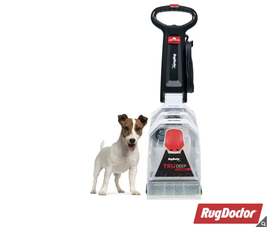 Rug Doctor TruDeep Pet Carpet Cleaner with 1 x 1L Carpet Detergent & 1 x 1L Pet Carpet Detergent