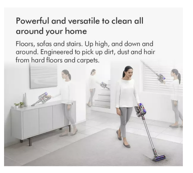Dyson V8™ Stick Vacuum with Hair Screw Tool™
