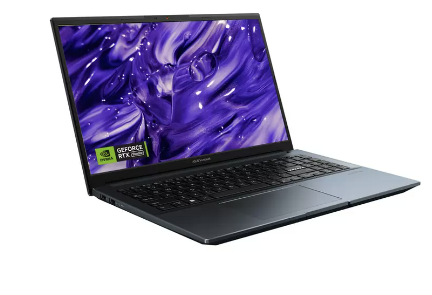 ASUS Vivobook Pro, AMD Ryzen 7, 16GB RAM, 512GB SSD, NVIDIA GeForce RTX 3050 Ti, 15.6 Inch Laptop, M6500RE-HN063W