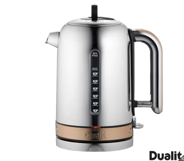 Dualit Classic 1.7L Copper Spray Finish Kettle, 72820