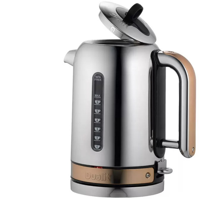 Dualit Classic 1.7L Copper Spray Finish Kettle, 72820