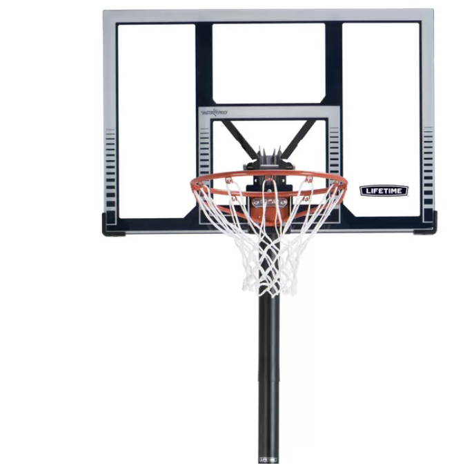 Lifetime Portable 44 Inch Basketball sport garden outdoor gym resistant Hoop