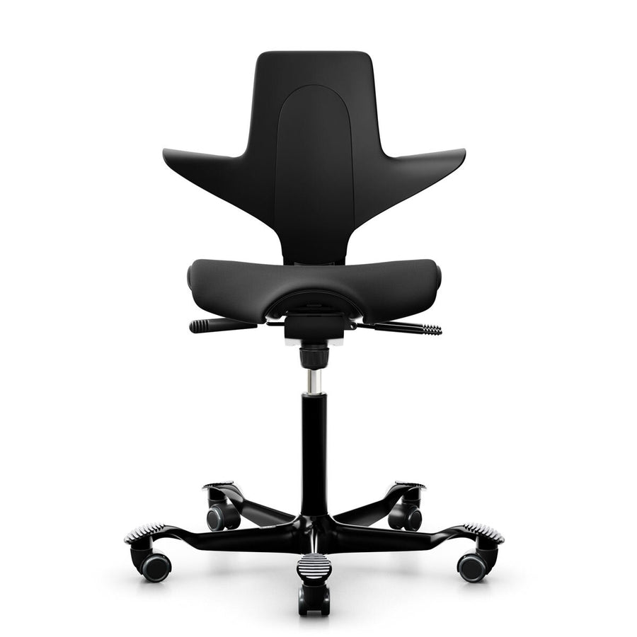 Capisco Puls 8020 Office Chair, Black