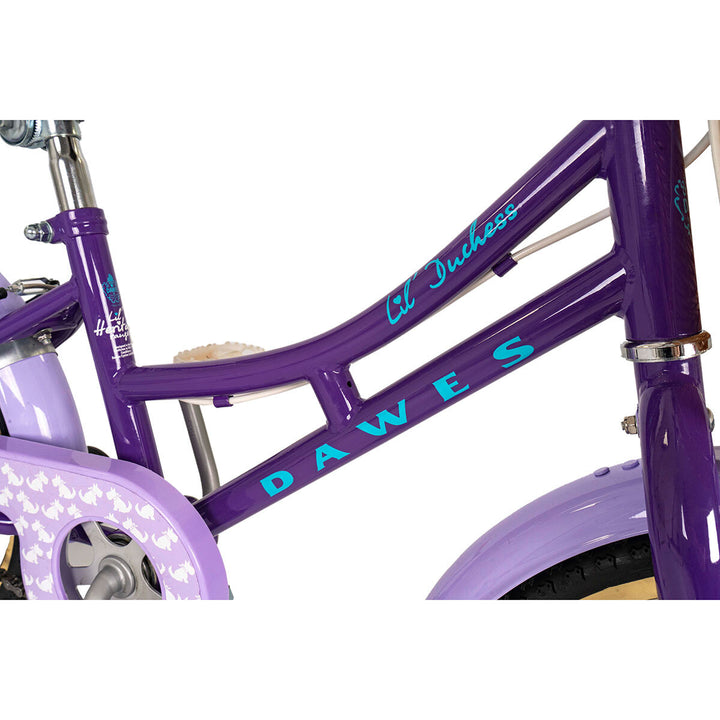 Lil Duchess Junior Bike 16" Wheel (10" Frame) in Purple