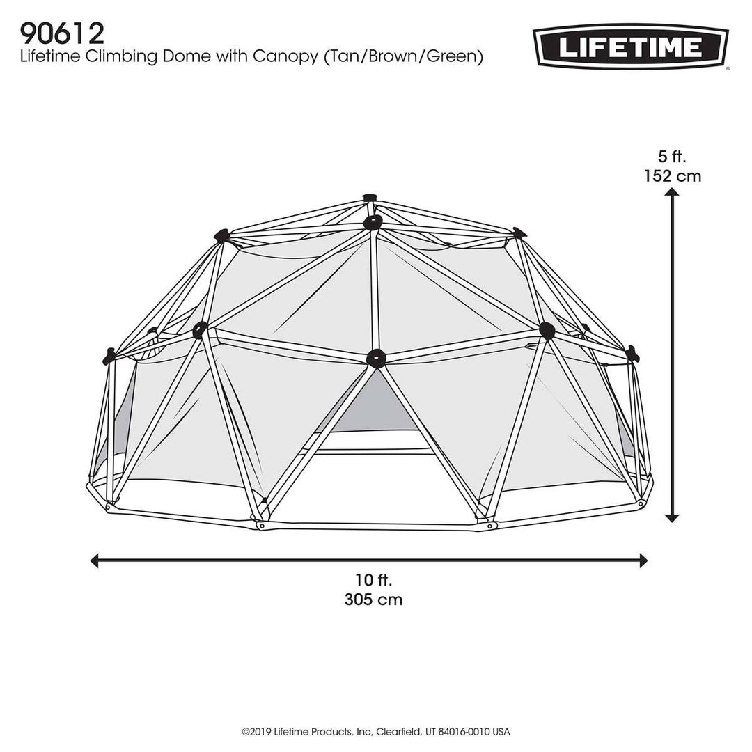 Earthtone Dome Climber with Canopy (3-10 Years)