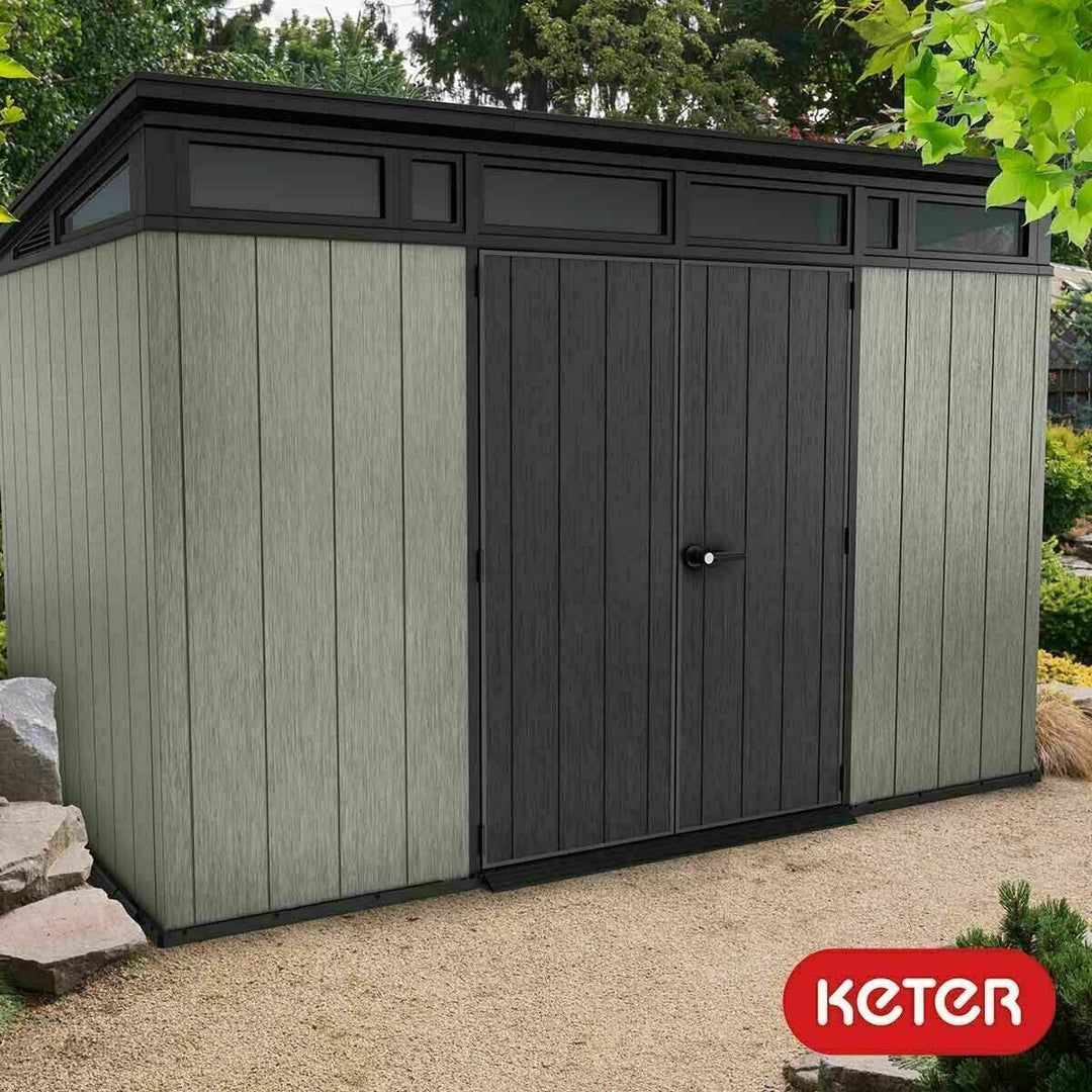 Amaze Keter Artisan 3.4 x 2.1m (11ft x 7ft)Shed durable garden furniture patio heavy duty resistant garden patio