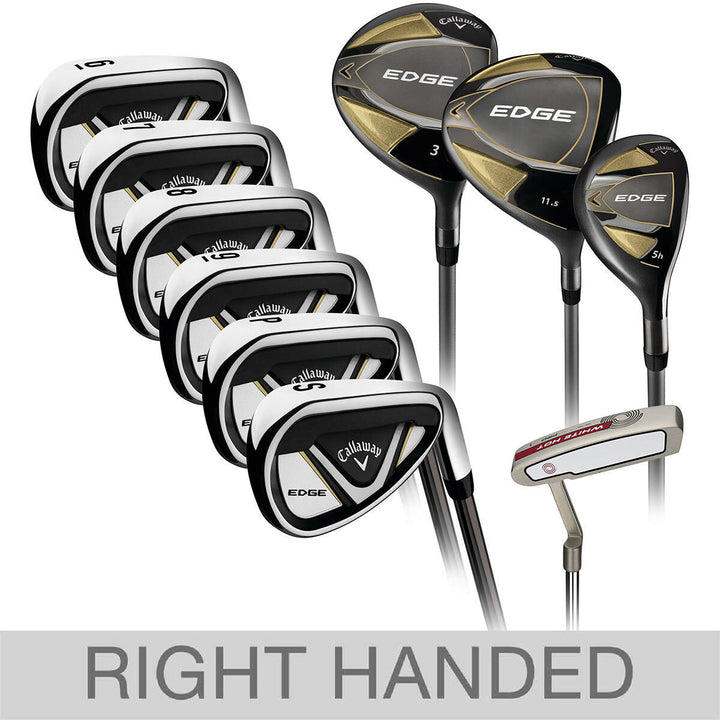 Edge 10-Piece Women'S Graphite Golf Club Set - Right Handed