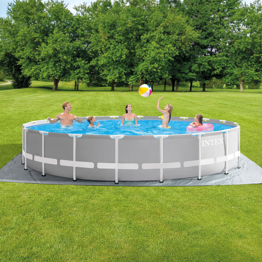20Ft (6.1M) Prism Frame Pool with Filter Pump and Ladder