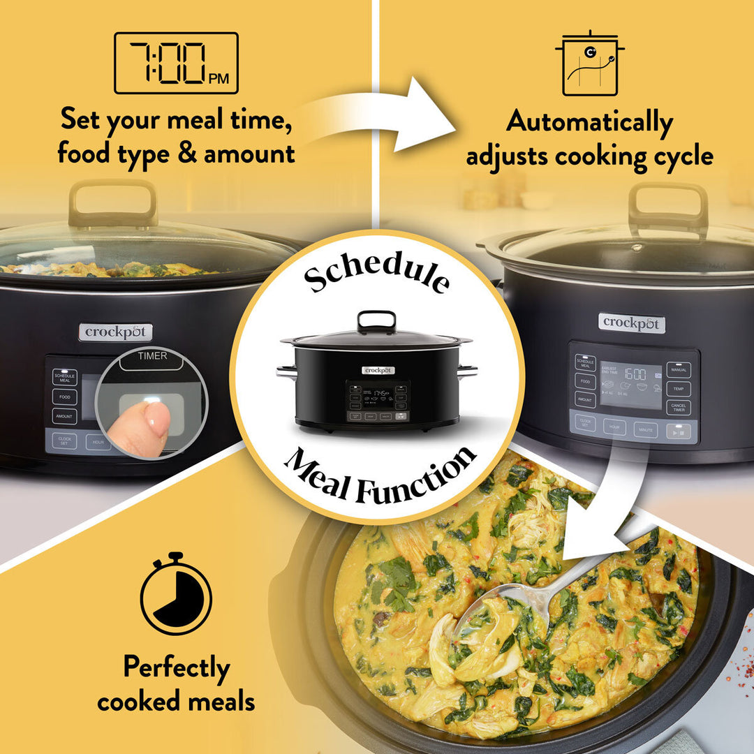 Timeselect 5.6L Digital Slow Cooker CSC093