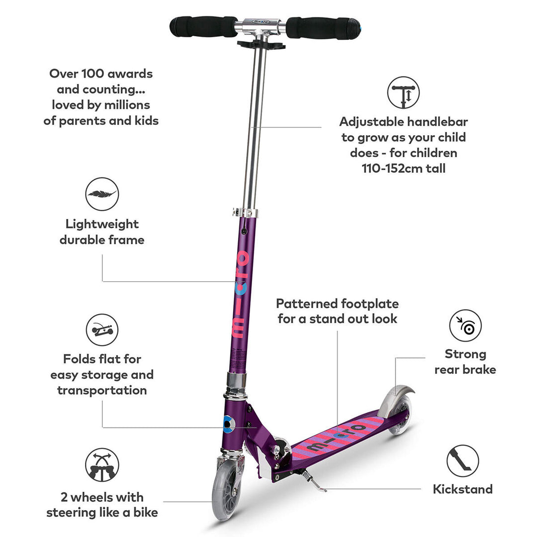 Micro Classic Sprite Scooter in Purple (5+ Years)