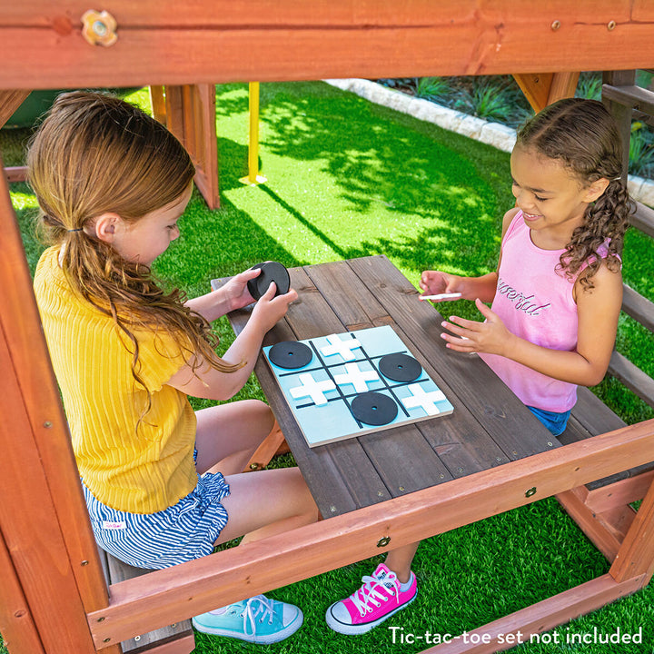 Boulder Bluff Playcentre and Wooden Swing Set (3-10 Years)