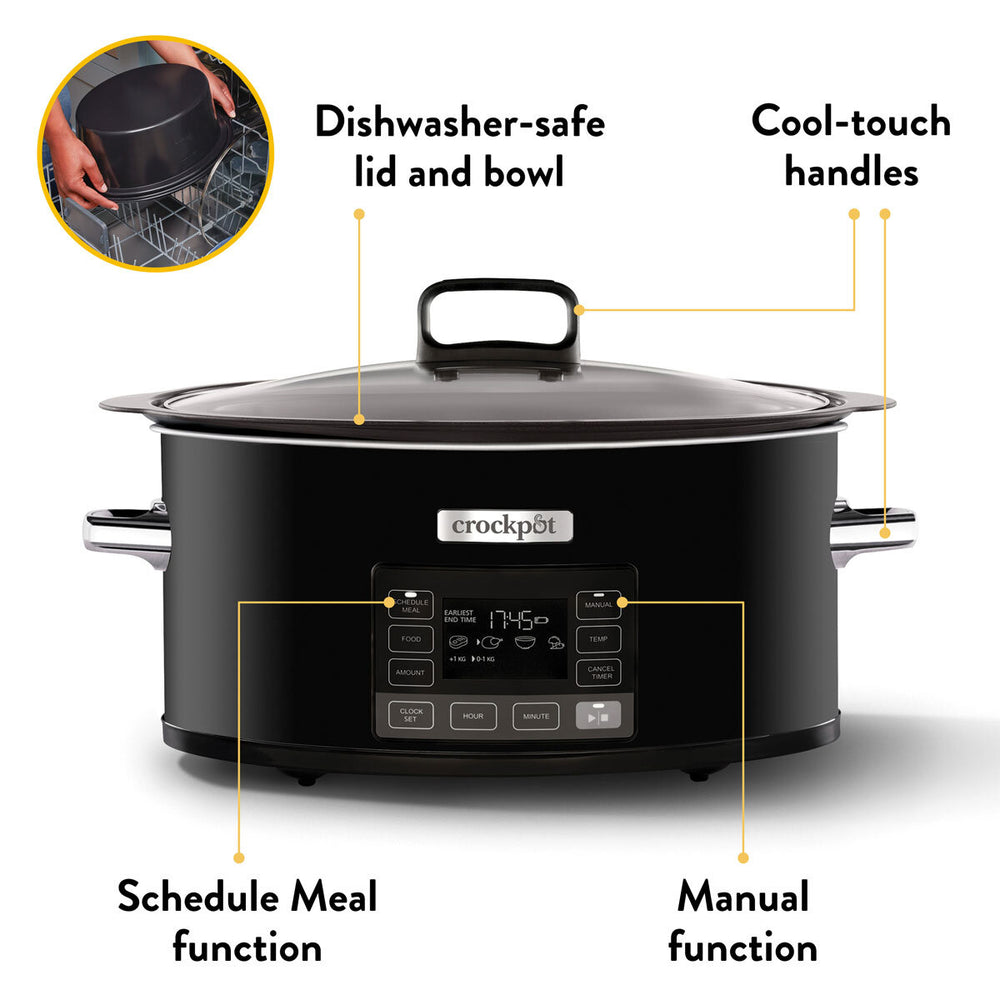 Timeselect 5.6L Digital Slow Cooker CSC093