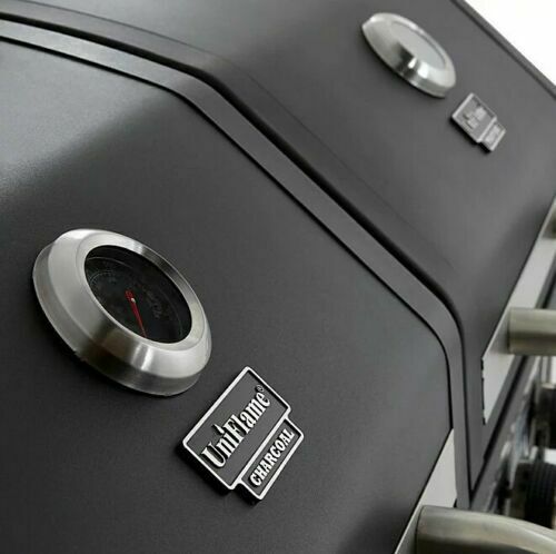 New Uniflame duo Barbecue BBQ Smoker Charcoal Barbecue Grill Outdoor Garden PATIO smoker BBQ