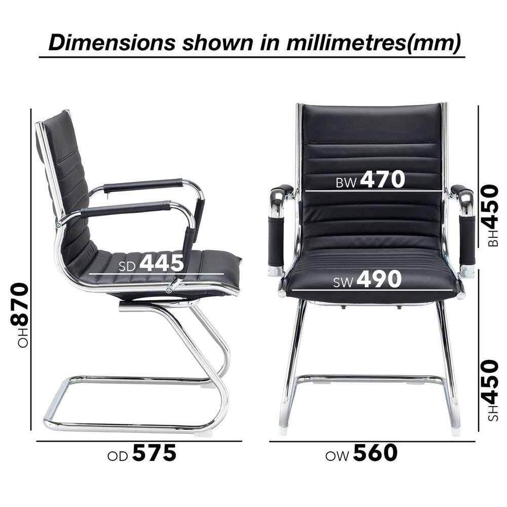 Bari Cantilever Visitors Chair