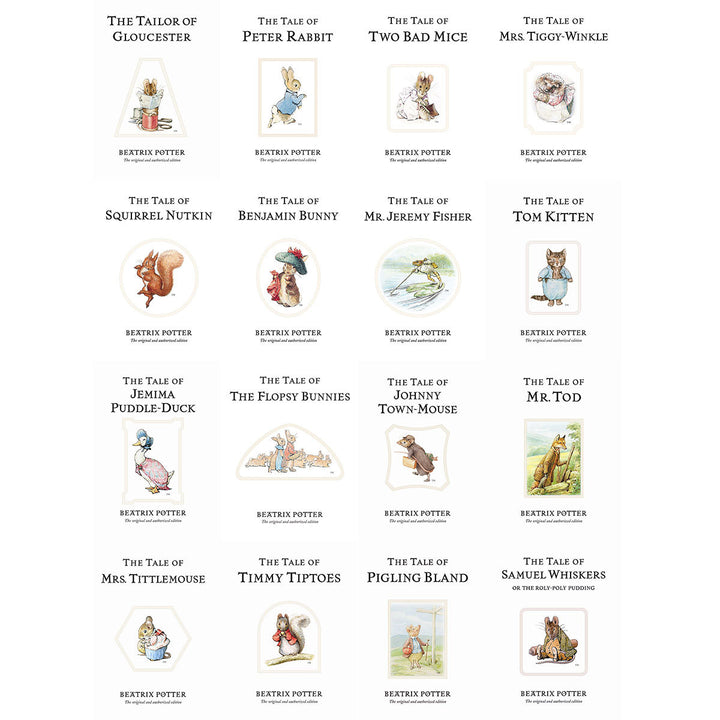 World of Peter Rabbit 23 Book Boxset, Beatrix Potter (4+ Years)