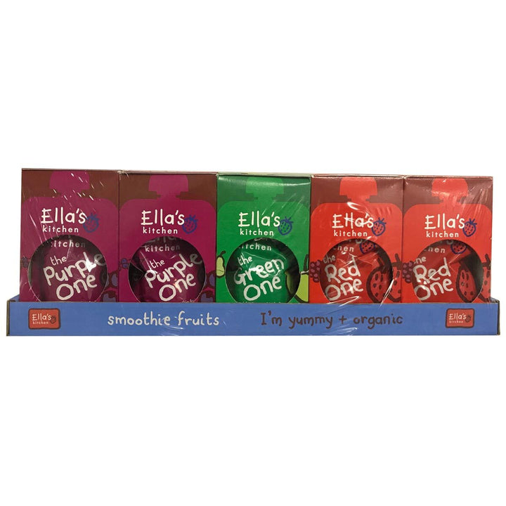 Organic Fruit Smoothie Pouches, 25 X 90G