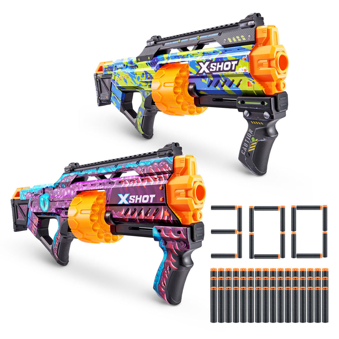 X Shot Skins Last Stand Dart Blaster 2 Pack (8+ Years)