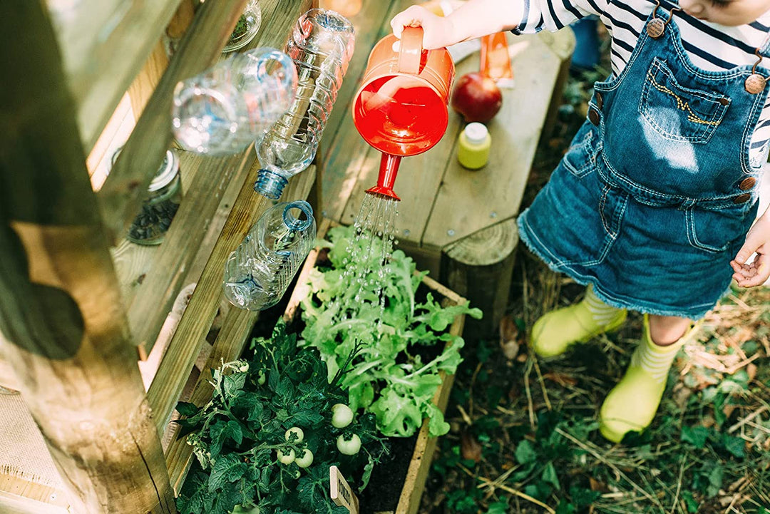 Plum playhouse outdoor garden kitchen children kids garden FCS wood planters