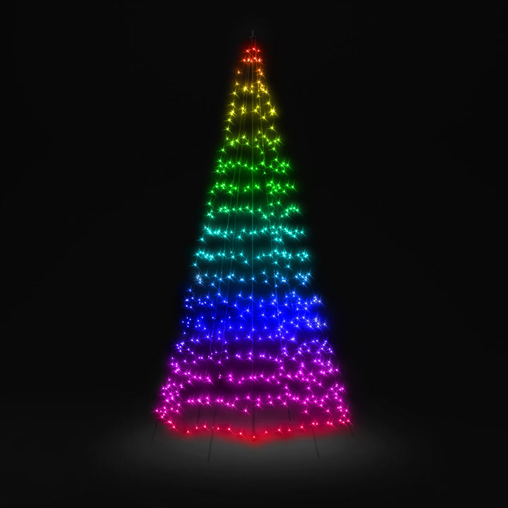 Generation II 10Ft (3M) 500 App Controlled RGB+W LED Light Tree