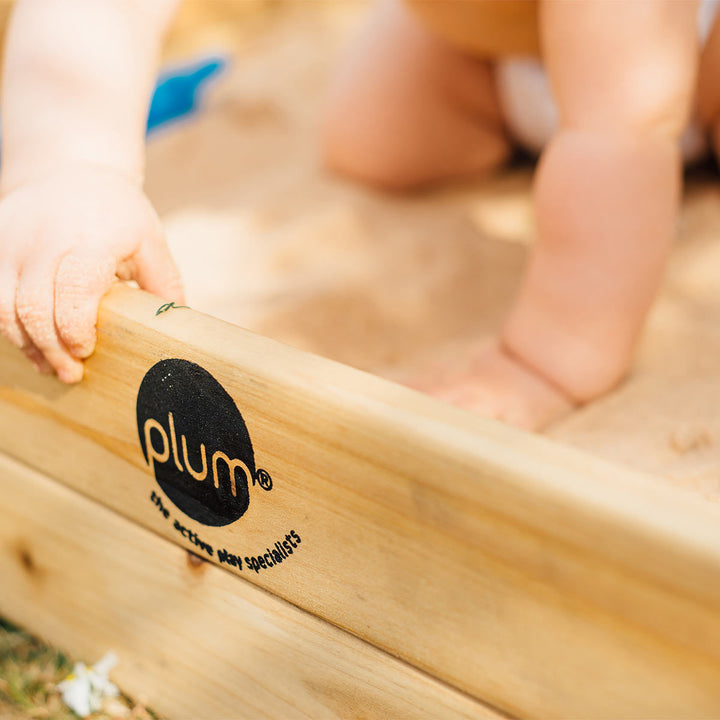 Square Wooden Sand Pit (18+ Months)