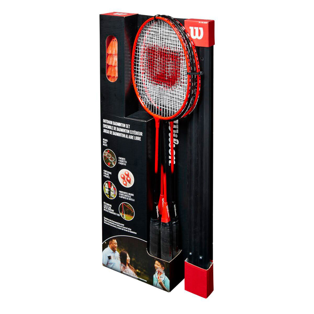 Outdoor 4 Player Badminton Set