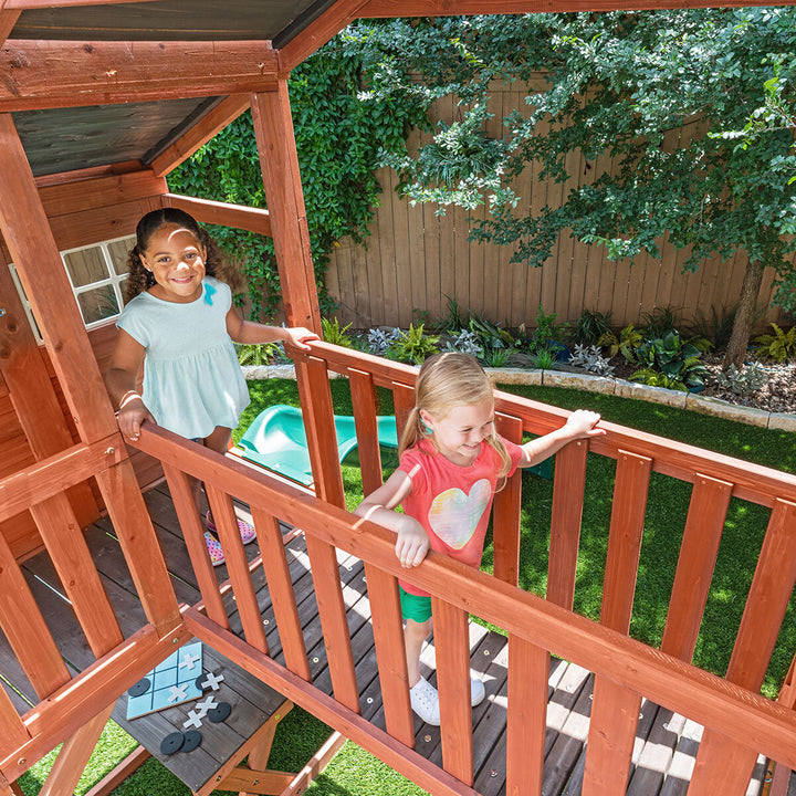 Boulder Bluff Playcentre and Wooden Swing Set (3-10 Years)