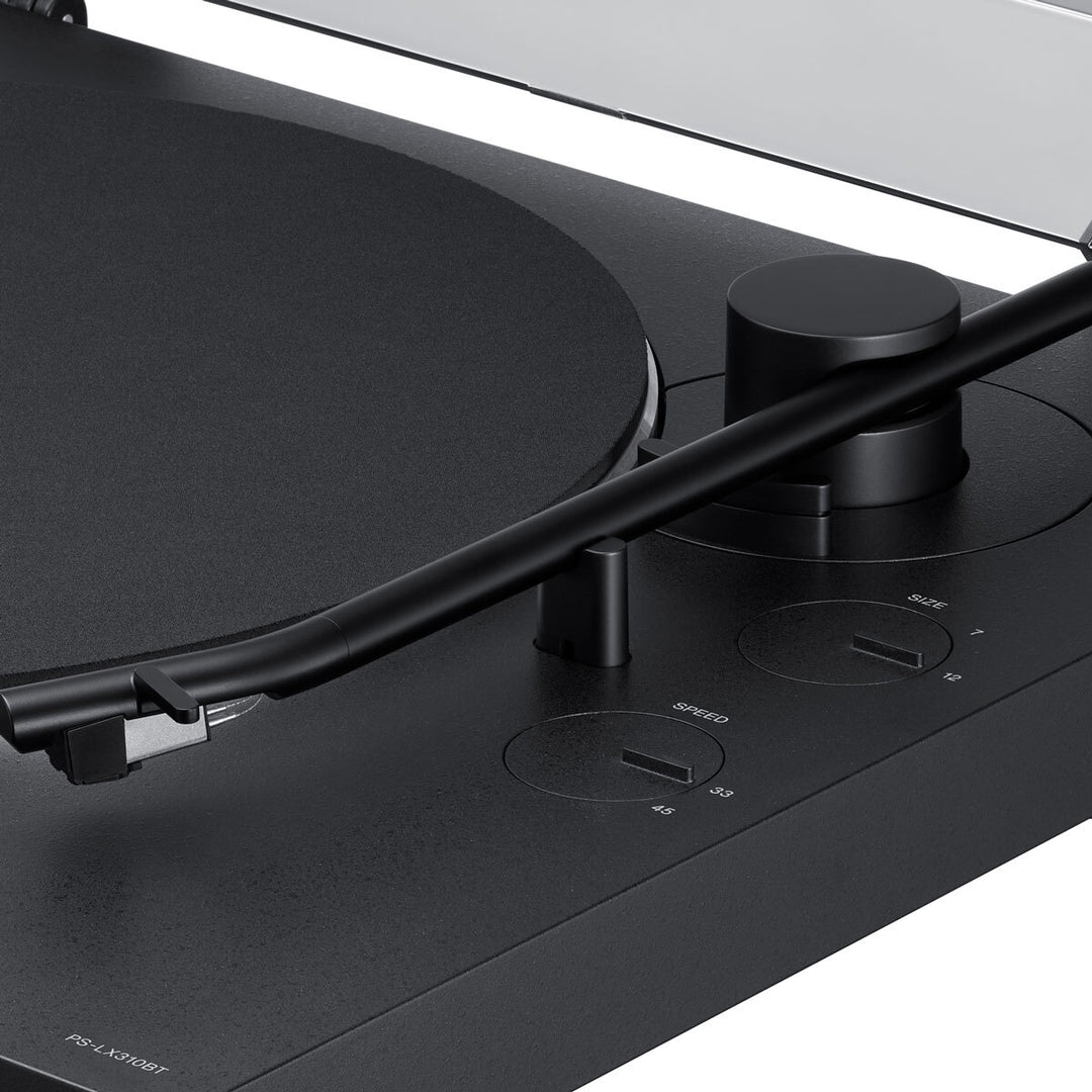 PS-LX310BT Belt Drive Bluetooth Turntable in Black