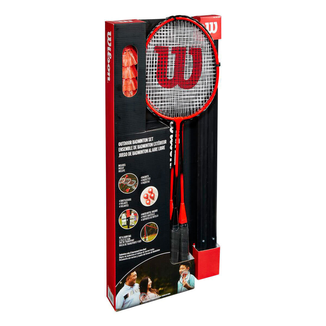 Outdoor 4 Player Badminton Set