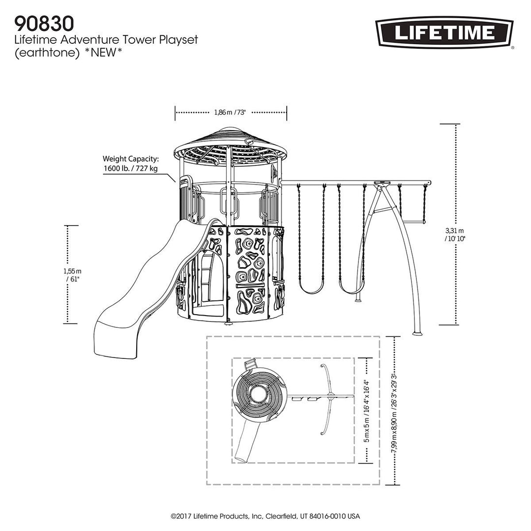 Adventure Tower Playset (3-12 Years)