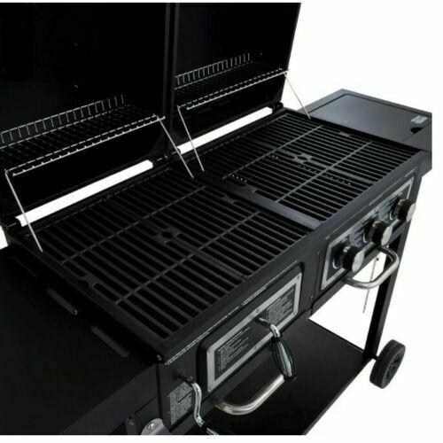 New Uniflame duo Barbecue BBQ Smoker Charcoal Barbecue Grill Outdoor Garden PATIO smoker BBQ